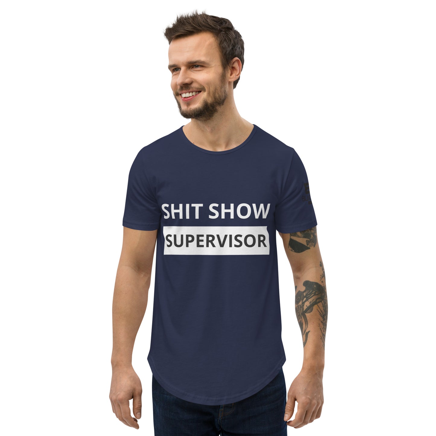 Men's Curved Hem T-Shirt