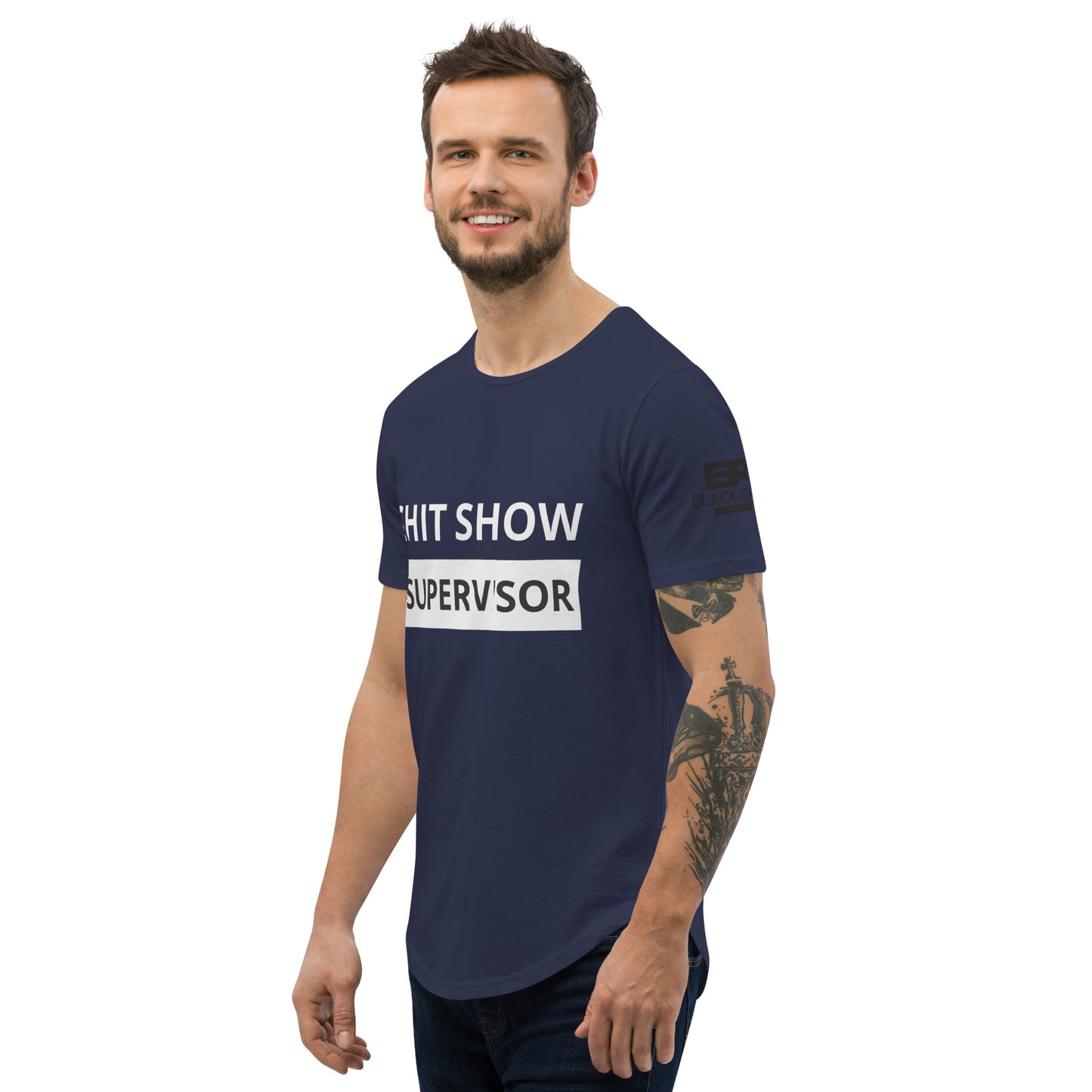 Men's Curved Hem T-Shirt