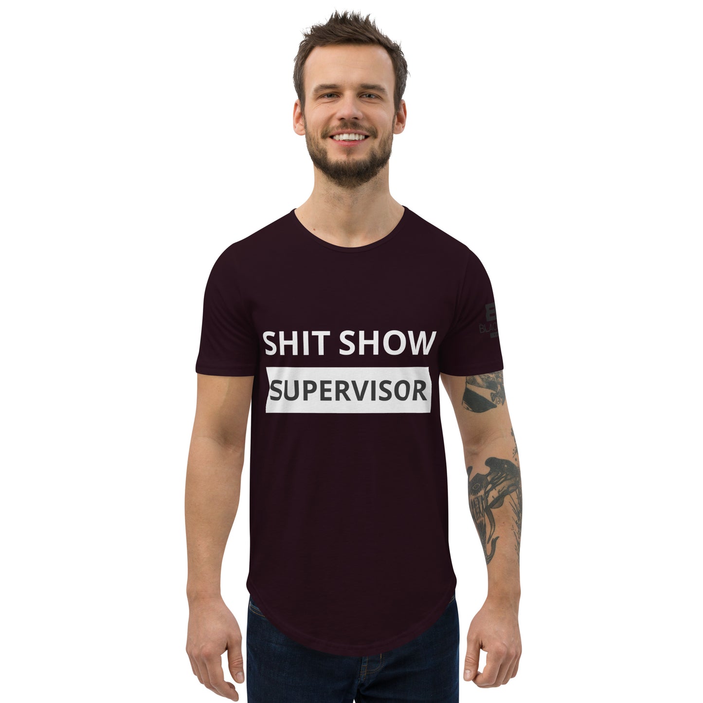 Men's Curved Hem T-Shirt