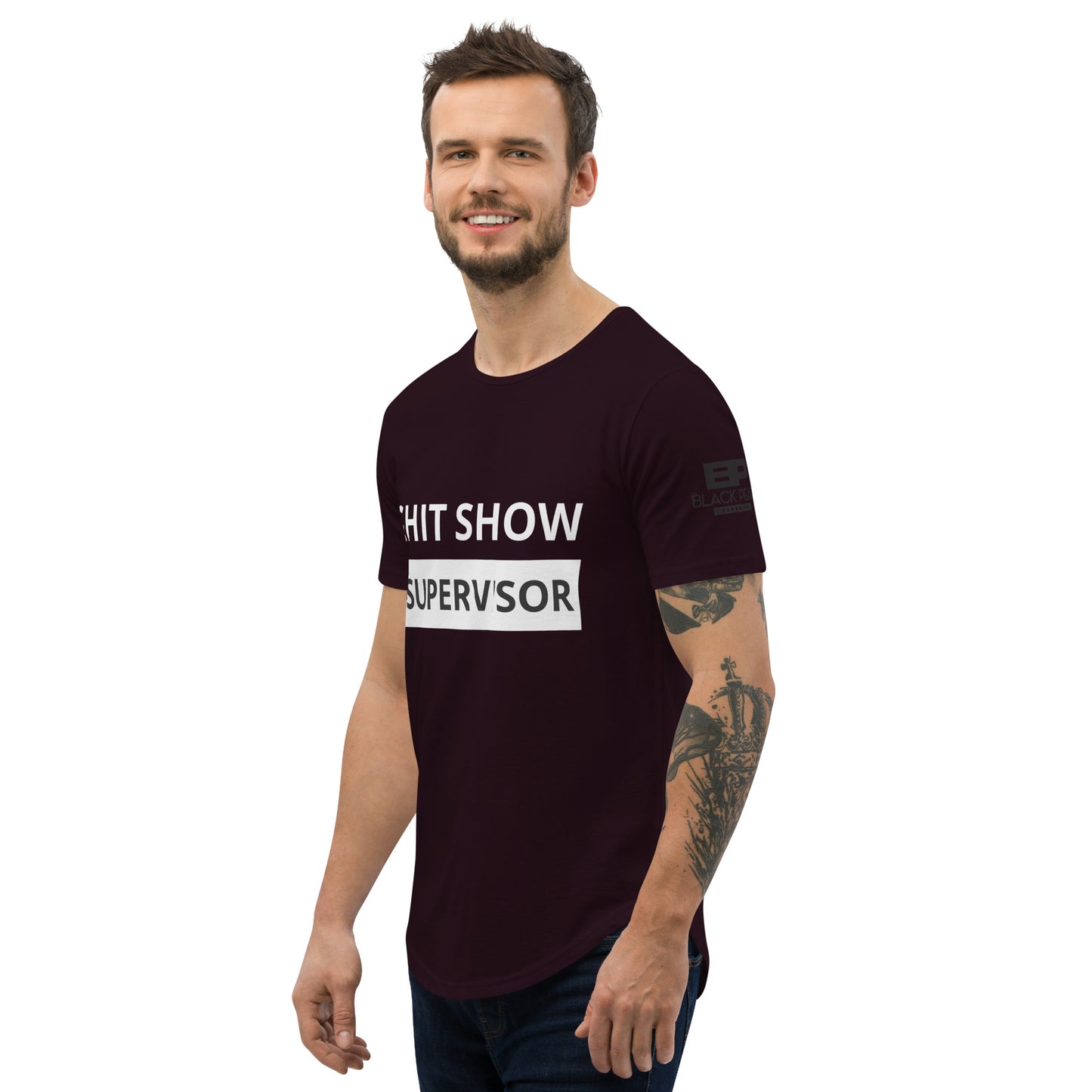 Men's Curved Hem T-Shirt