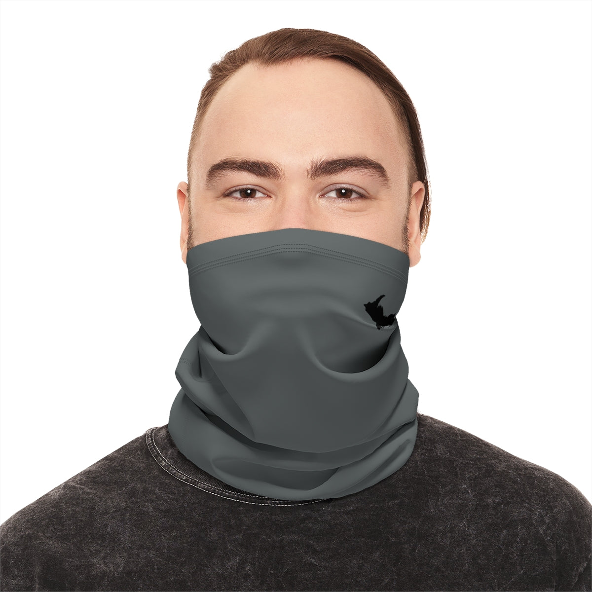 Winter Neck Gaiter With Drawstring