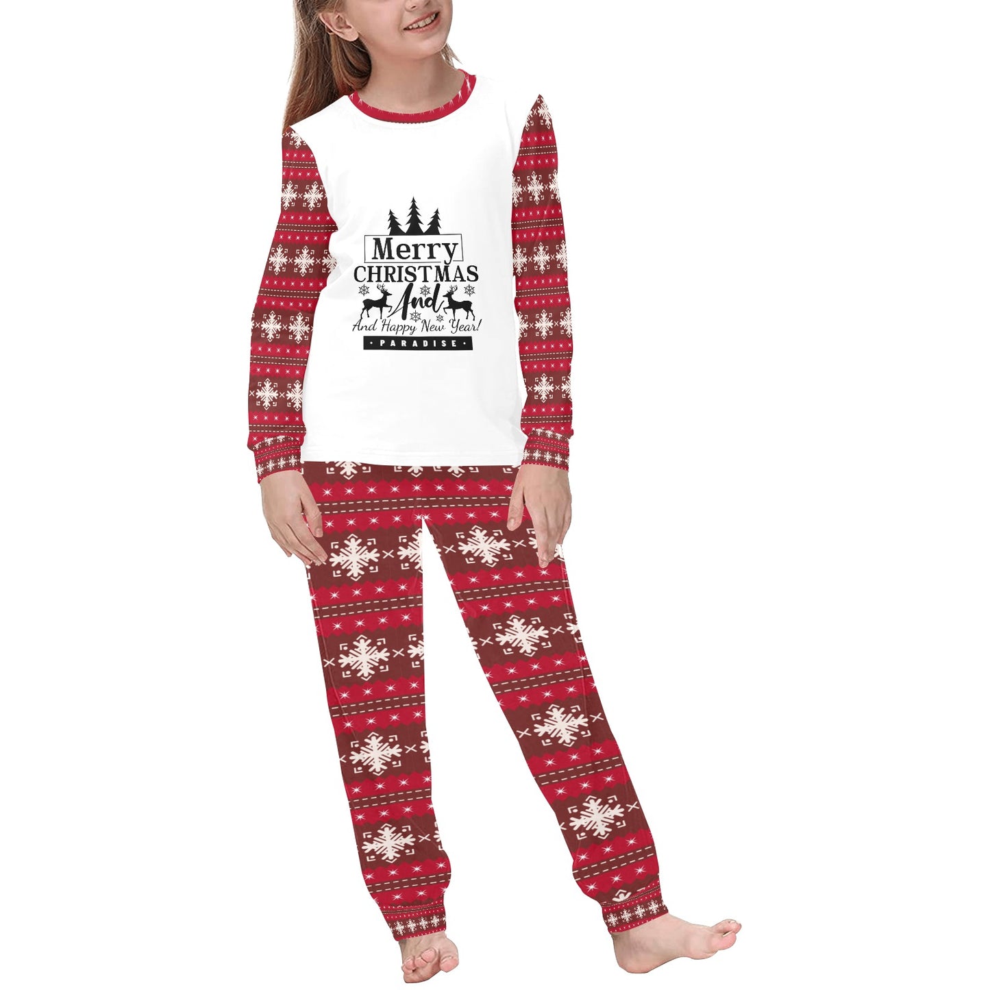 Kid's All Over Print Pajama Set (Sets 07)