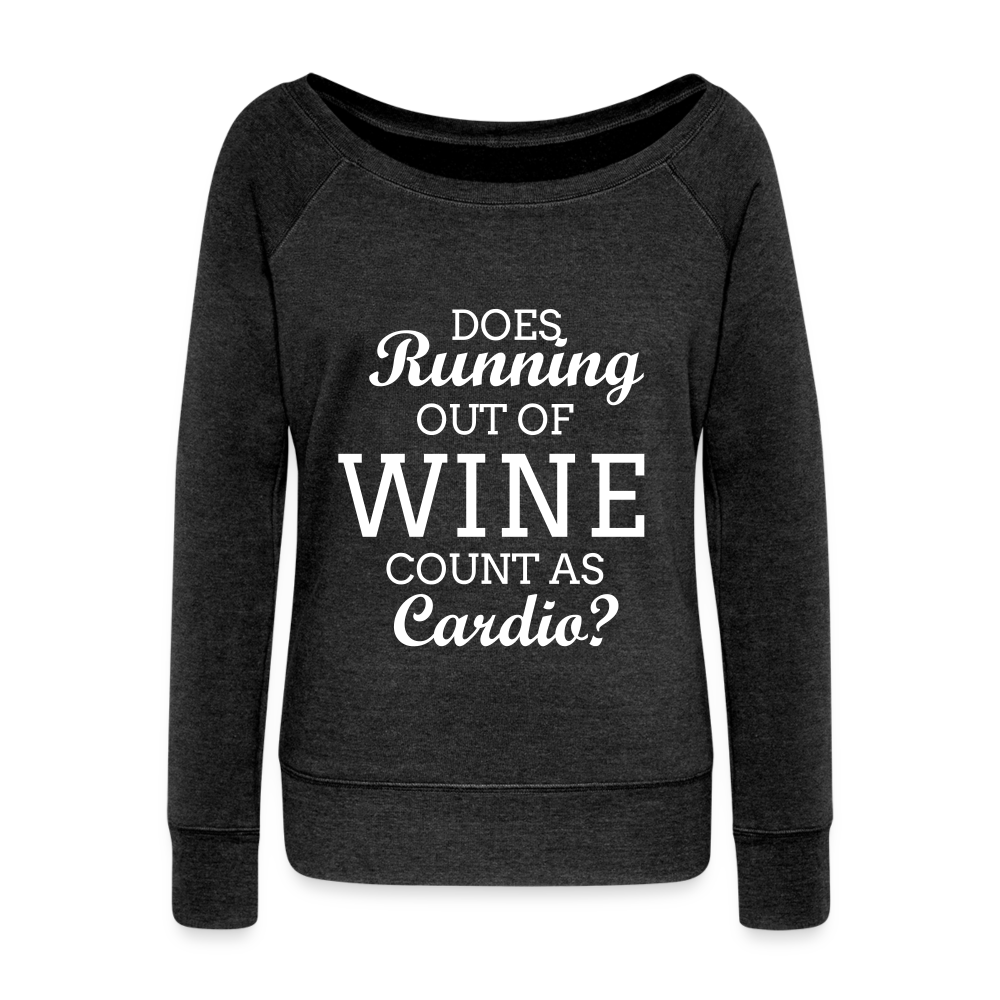 Cardio - Wideneck Sweatshirt - heather black