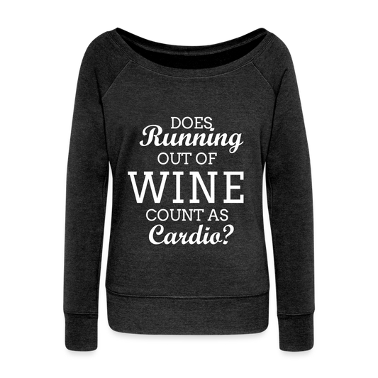 Cardio - Wideneck Sweatshirt - heather black